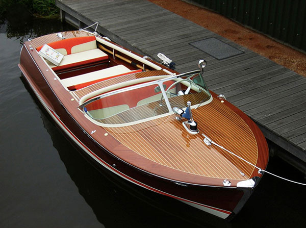 Riva restaureren Florida Houten boot Restauratie