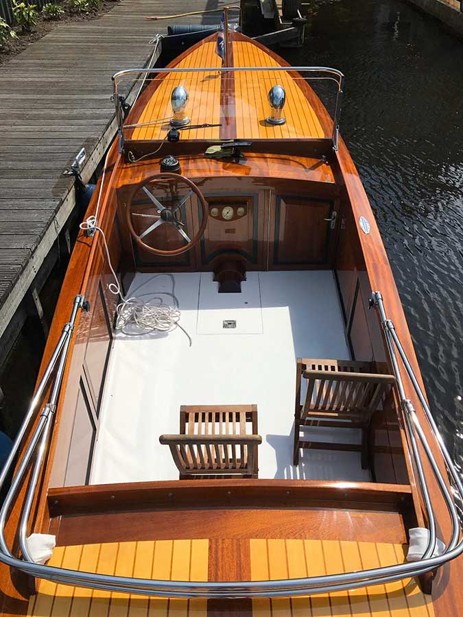 Effectief helpen Raad eens Houten Boot te koop | Autoboot 795 | Harting Woodenclassics